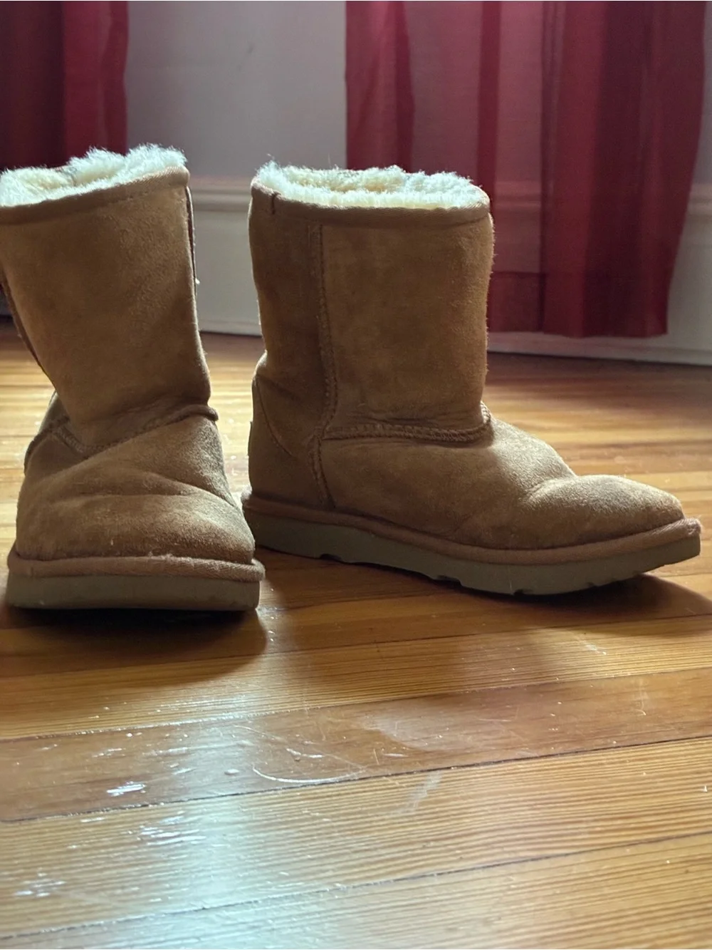 UGG Kids classic Shearling Boots - Brown